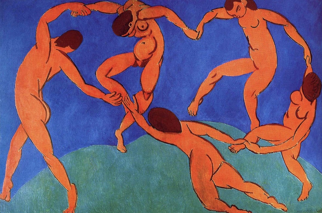 Henri Matisse, La danza, 1910, Hermitage, San Petersburgo